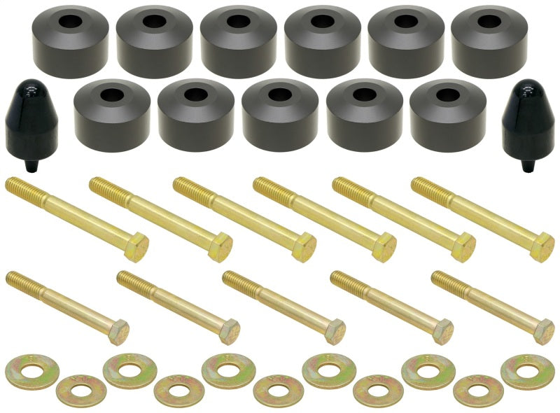 RockJock Body Lift Kit 1in Lift w Hardware - RockJock ROKCE-9300