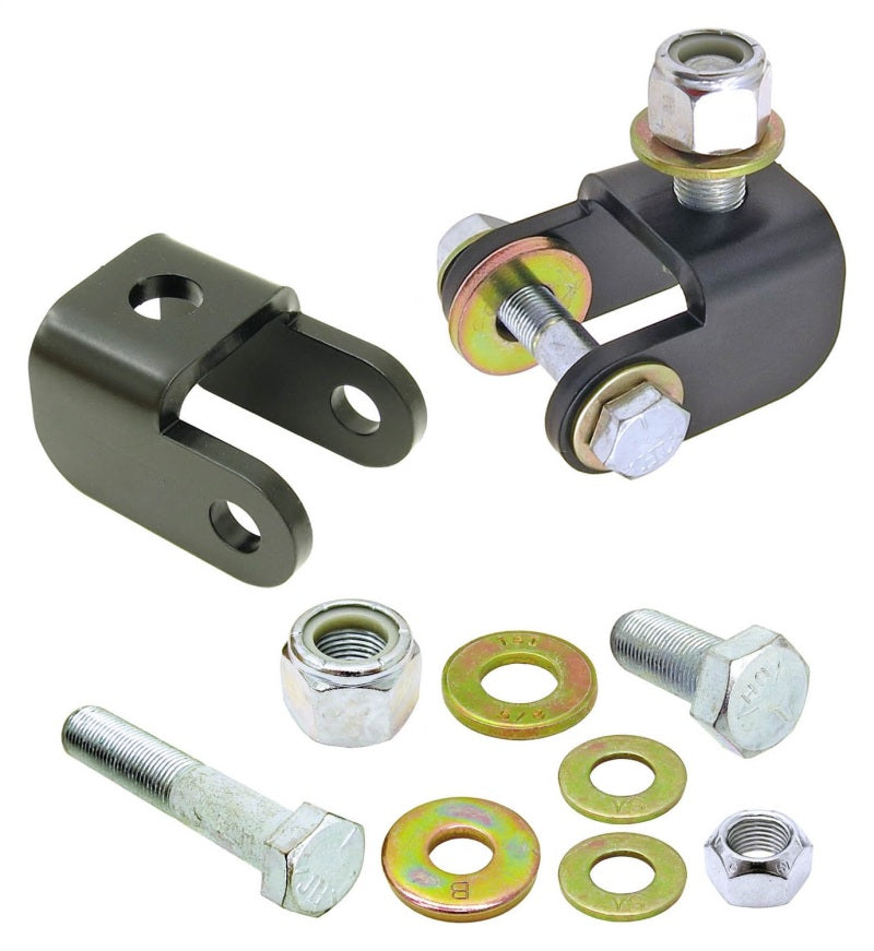 RockJock Shock Mount Relocation Kit Front Upper w Hardware Pair - RockJock ROKCE-9807FSRK