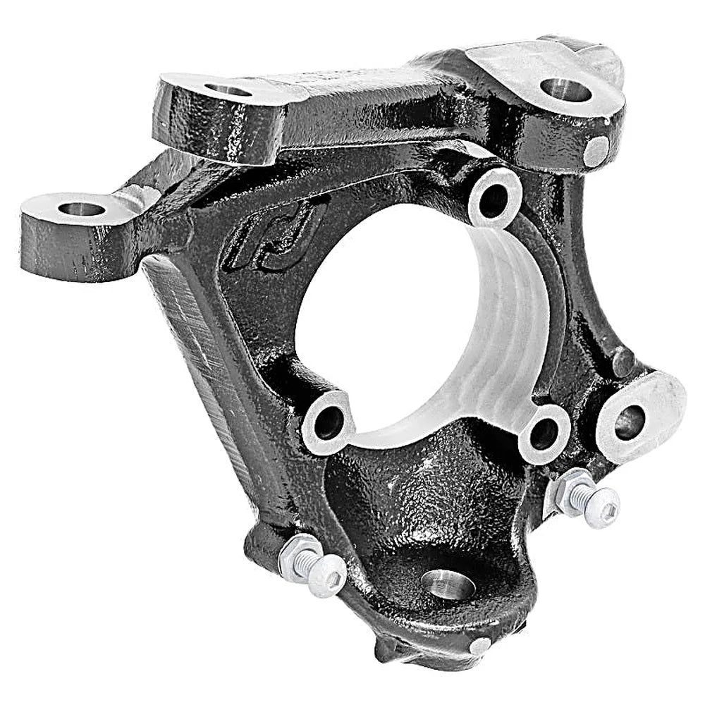 RockJock Wrangler Unlimited 4-Door Currectlync High Steer Knuckles 2-3/4in Tie Rod & Drag Link Li - RockJock ROKRJ-437100-101