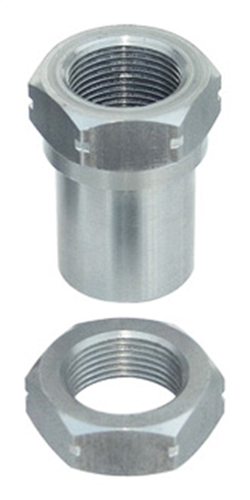 RockJock Threaded Bung With Jam Nut 1 1/4in-12 LH Thread Set - Black Ops Auto Works
