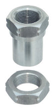 Load image into Gallery viewer, RockJock Threaded Bung With Jam Nut 1 1/4in-12 LH Thread Set - Black Ops Auto Works