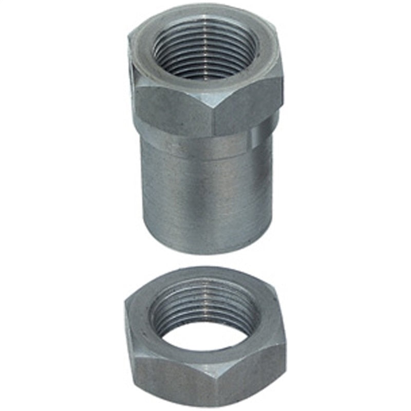 RockJock Threaded Bung With Jam Nut 1in-14 RH Thread Set - Black Ops Auto Works