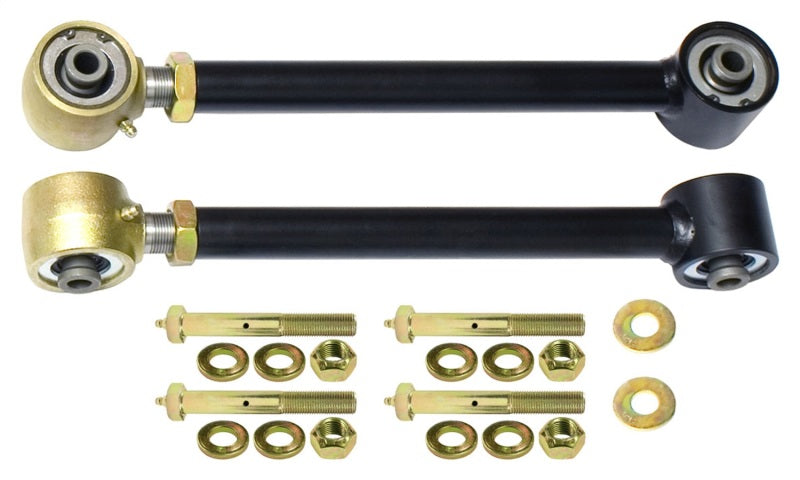 RockJock TJ/LJ Johnny Joint Adjustable Control Arms Lower Front or Rear Adjustable Greasable Pair-Control Arms-RockJock-810038150451-