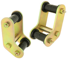 Load image into Gallery viewer, RockJock YJ Boomerang Leaf Spring Shackles Rear w/ Urethane Bushings HD Greasable Bolts Pair-Leaf Springs &amp; Accessories-RockJock-810038150307-