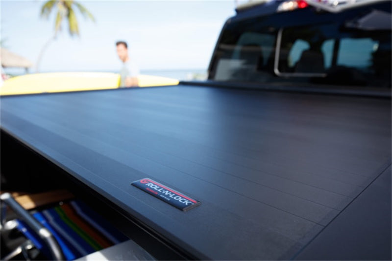 Roll-N-Lock 17-19 Ford F-250/F-350 Super Duty 80-3/8in E-Series Retractable Tonneau Cover - Black Ops Auto Works