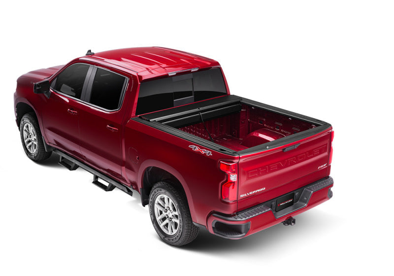 Roll-N-Lock 2019 Chevrolet Silverado 1500& GMC Sierra 1500 96.5in M-Series Retractable Tonneau Cover - Black Ops Auto Works