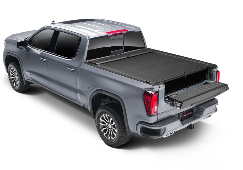 Roll-N-Lock 2019 Chevrolet Silverado 1500& GMC Sierra 1500 96.5in M-Series Retractable Tonneau Cover - Black Ops Auto Works