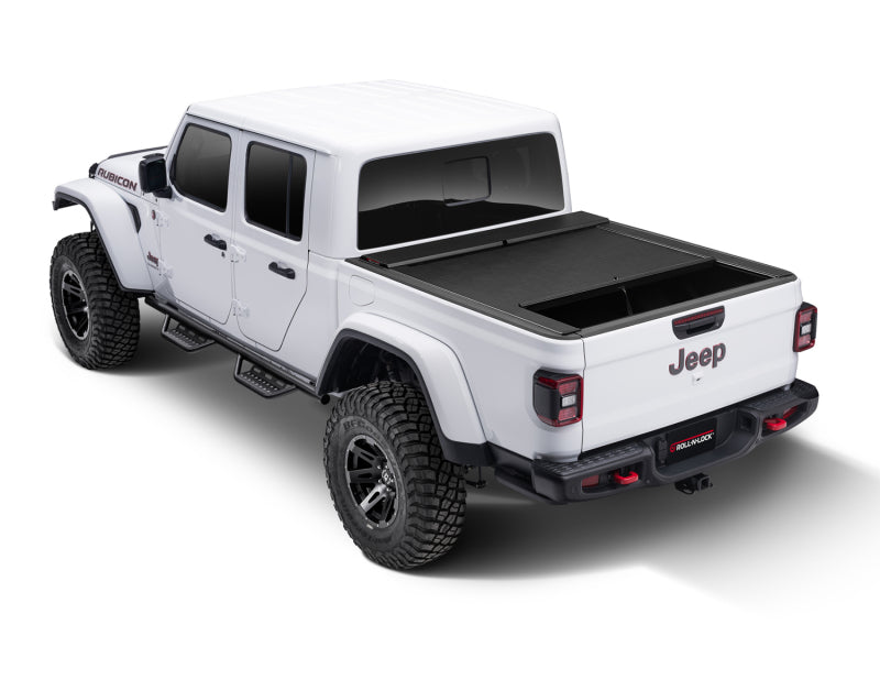 Roll-N-Lock 2020 Jeep Gladiator 5ft bed (w/ Trail Rail System) M-Series Retractable Tonneau Cover - Black Ops Auto Works