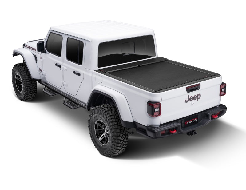 Roll-N-Lock 2020 Jeep Gladiator 5ft bed (w/ Trail Rail System) M-Series Retractable Tonneau Cover - Black Ops Auto Works