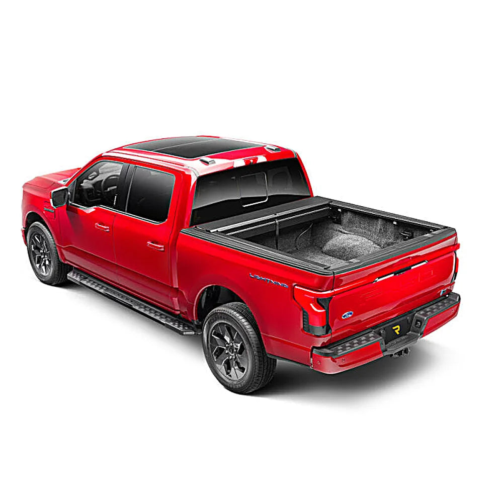 Roll-N-Lock 2021 Ford F-150 67.1in A-Series Retractable Tonneau Cover angled view