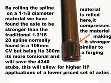 Load image into Gallery viewer, 2004-2006 GTO 1000Hp Axles (Pair)