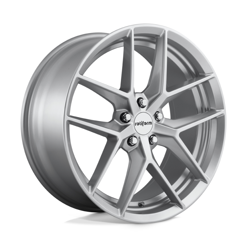 Rotiform R133 FLG Wheel 18x8.5 5x112 45 Offset - Gloss Silver - Black Ops Auto Works