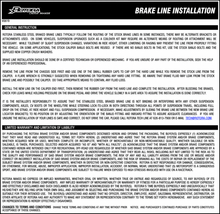 Load image into Gallery viewer, Rotora DOT compliant rear brake lines for 2011-2023 Dodge Durango tested to 3500 PSI for reliable braking
