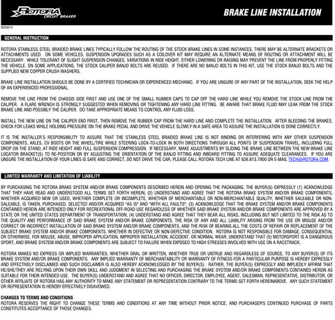 Install Instructions Rotora Jeep