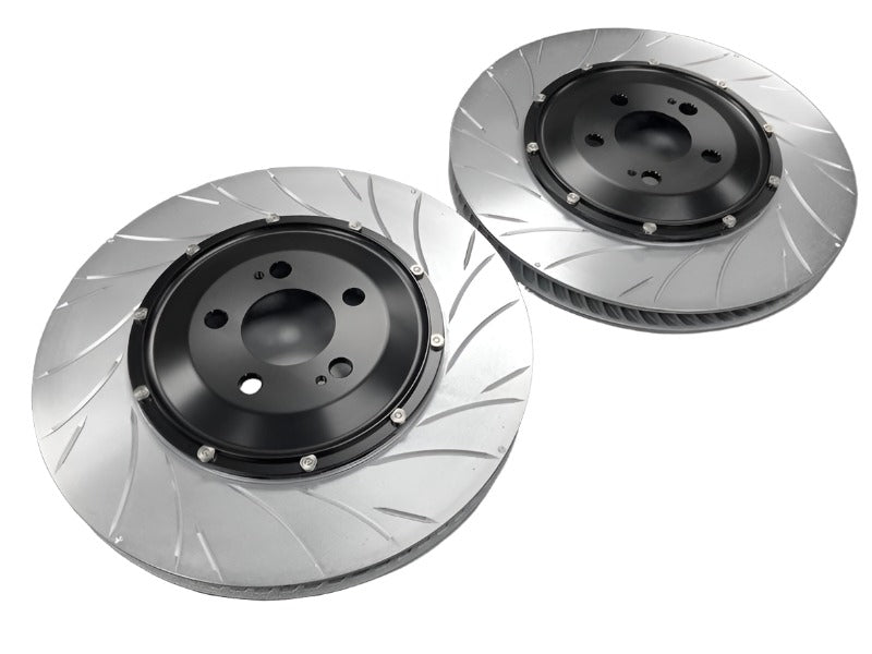 Rotora RDK.58007.1S drilled & slotted rear rotors for Jeep Trackhawk pair