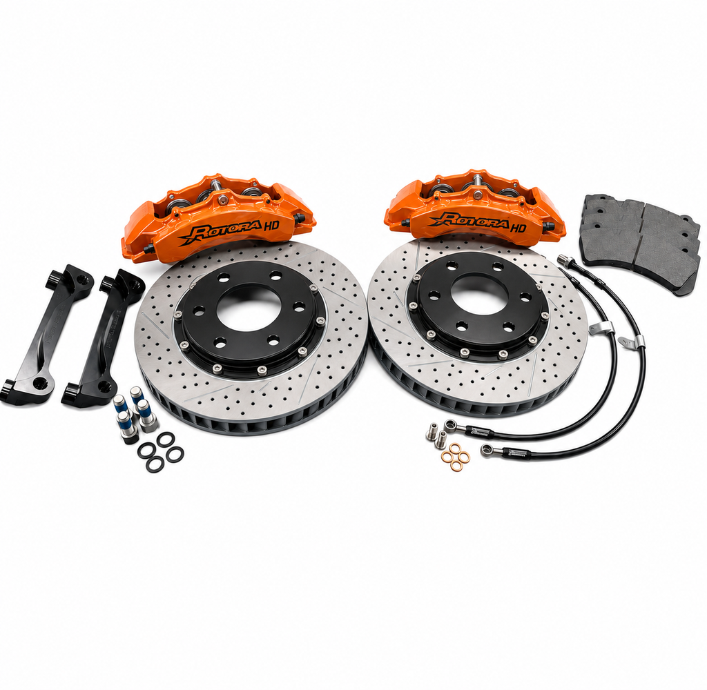 HDRamSRT10-380x32-0506 Rotora HD Challenge Brake Kit Orange Drilled