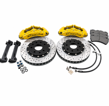 Load image into Gallery viewer, HDWranglerJK-328x28 Rotora HD Challenge Brake Kit Yellow Drilled