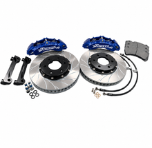 Load image into Gallery viewer, HDRamSRT10-380x32-0506 Rotora HD Challenge Brake Kit Blue Slotted