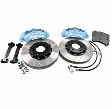 Load image into Gallery viewer, HDExplorer-355x35 Rotora HD Challenge Brake Kit Light Blue Slotted