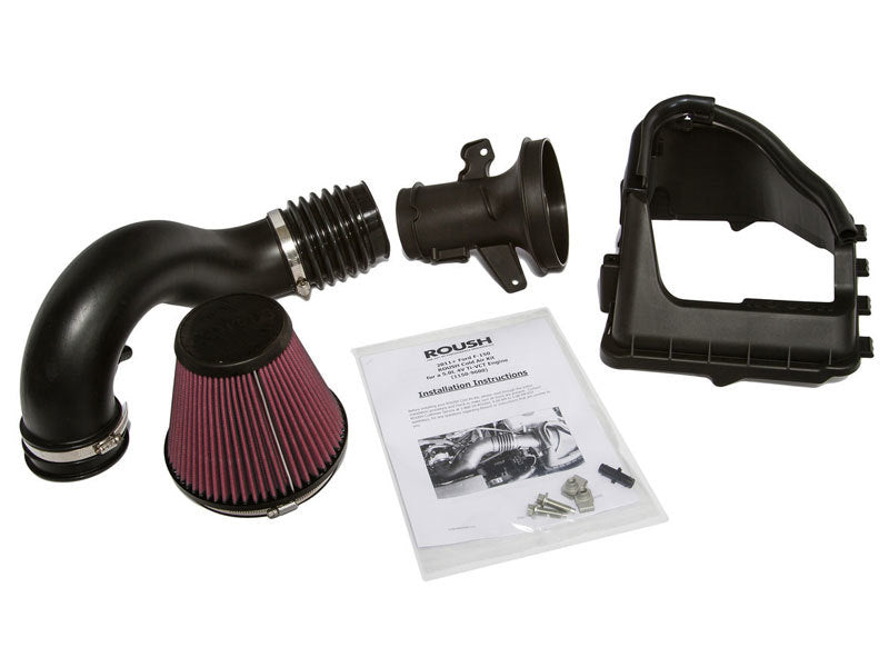 ROUSH 2011-2014 Ford F-150 5.0L Cold Air Kit - Black Ops Auto Works