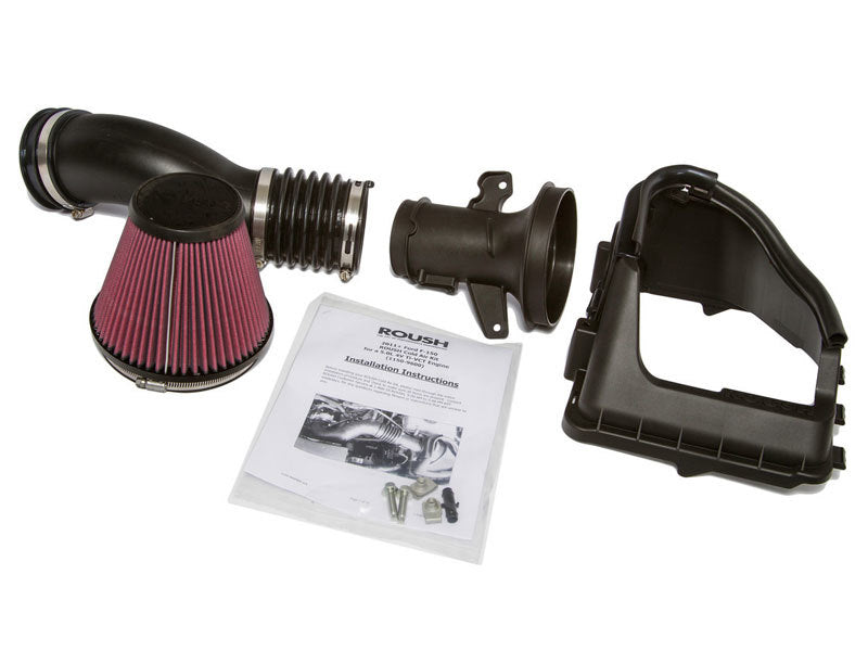 ROUSH 2011-2014 Ford F-150 6.2L Cold Air Kit - Black Ops Auto Works