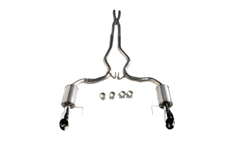 ROUSH 2015-2017 Ford Mustang 5.0L V8 Cat-Back Exhaust Kit (Fastback Only) - Black Ops Auto Works