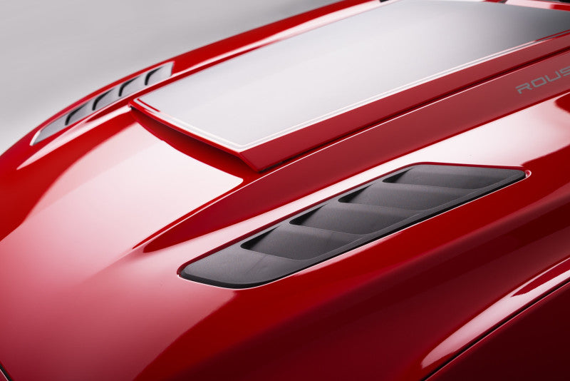 ROUSH 2015-2017 Ford Mustang Black Heat Extractors - Black Ops Auto Works