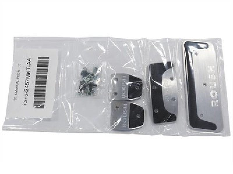 ROUSH 2015-2019 Ford Mustang 4-Piece Performance Pedal Kit - Black Ops Auto Works