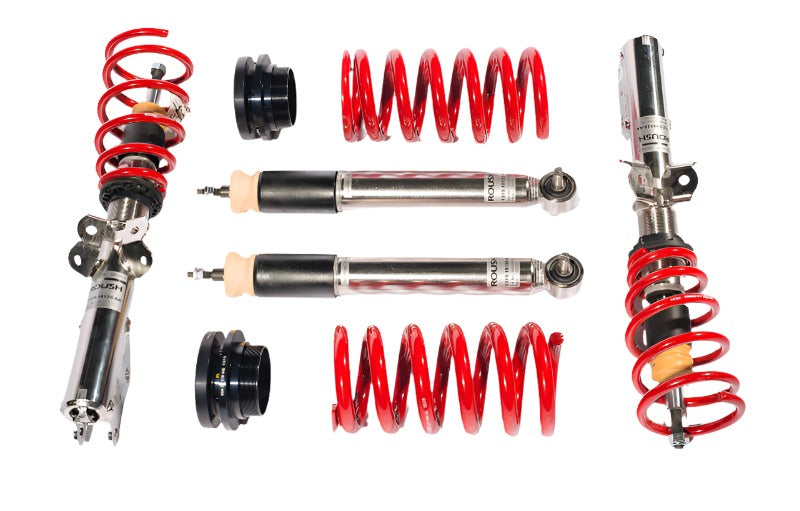 ROUSH 2015-2019 Ford Mustang 5.0L Single Adjustable Coil Over Kit (Excl. MagneRide Suspension) - Black Ops Auto Works