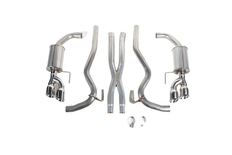 ROUSH 2018-2019 Ford Mustang 5.0L V8 Cat-Back Exhaust Kit (Fastback Only) - Black Ops Auto Works