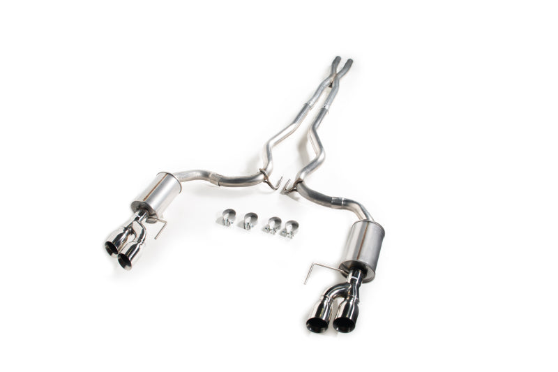 ROUSH 2018-2019 Ford Mustang 5.0L V8 Cat-Back Exhaust Kit (Fastback Only) - Black Ops Auto Works