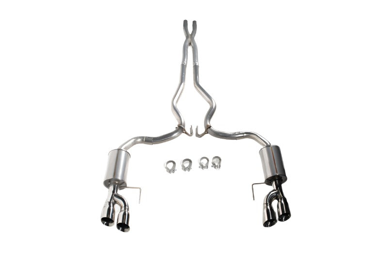 ROUSH 2018-2019 Ford Mustang 5.0L V8 Cat-Back Exhaust Kit (Fastback Only) - Black Ops Auto Works
