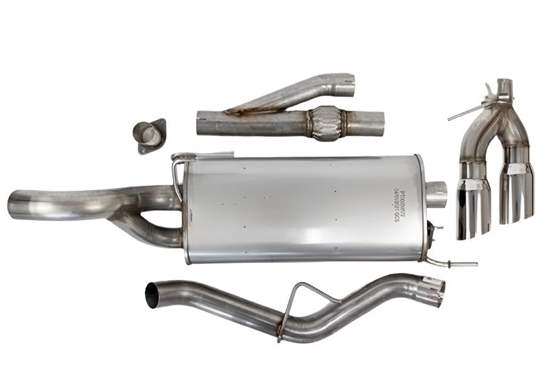 ROUSH 2021+ Ford F-150 Active-Ready Cat-Back Exhaust - Black Ops Auto Works