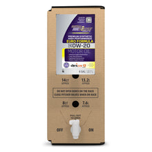Load image into Gallery viewer, Royal Purple Euro 0W20 6-gallon bag-in-box full view