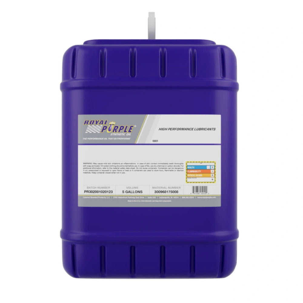 Royal Purple Premium Synthetic High Performance Straight-Grade SAE 50 Motor Oil - 5 Gallon Pail - Royal Purple RLP05050