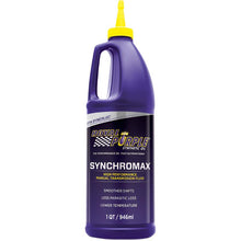 Load image into Gallery viewer, Royal Purple Synchromax Synthetic Manual Transmission Fluid - Case of 6 x 1 Quart - Royal Purple RLP06512