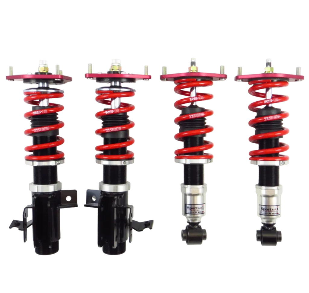 RS-R Sports-i Club Racer coilovers installed for 2013–2016 Scion FR-S and 2017–2021 Toyota 86 performance suspension
