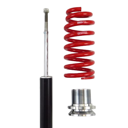 RS-R Sports-i rear coilover springs and components for Lexus IS AWD models.