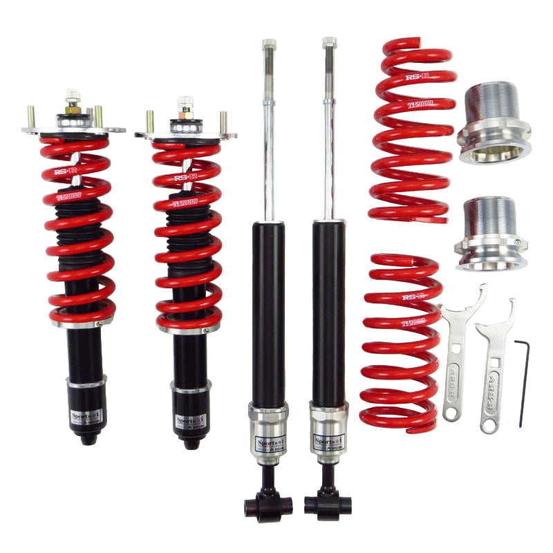 RS-R Sports-i coilovers kit for 2014–2020 Lexus IS250/IS350 AWD showing front and rear springs and struts.