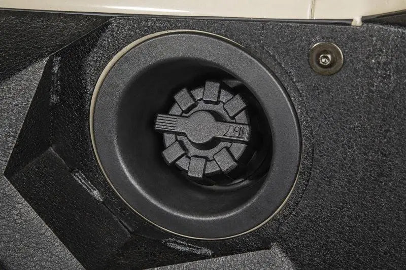 Rugged Ridge 01-19 Jeep Wrangler TJ/LJ/JK/JL Black Elite Aluminum Fuel Cap - Black Ops Auto Works
