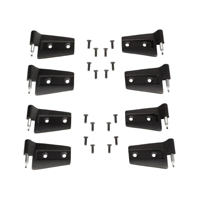 Rugged Ridge 07-18 Jeep Wrangler JK 4-Door Door Hinge Kit - Black Ops Auto Works