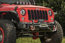 Load image into Gallery viewer, Rugged Ridge 07-18 Jeep Wrangler JK Arcus Front Bumper Set w/Tray &amp; Hooks - Black Ops Auto Works