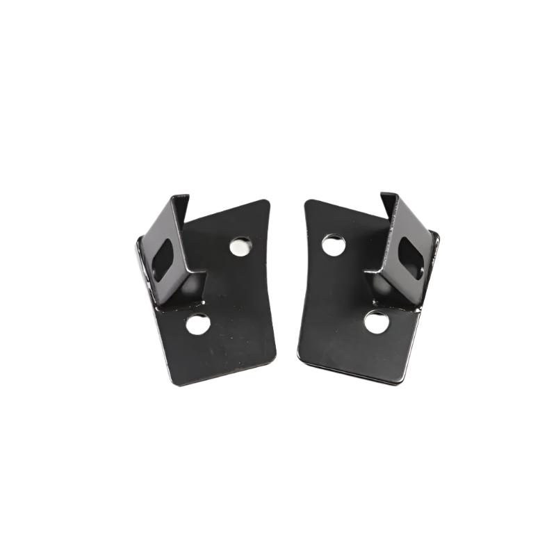 Rugged Ridge 07-18 Jeep Wrangler JK Back Windshield Aux. Light Mounting Brackets - Black Ops Auto Works