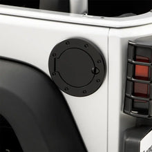 Load image into Gallery viewer, Rugged Ridge 07-18 Jeep Wrangler JK Black Non-Locking Gas Cap Door - Black Ops Auto Works