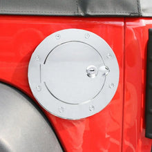 Load image into Gallery viewer, Rugged Ridge 07-18 Jeep Wrangler JK Stainless Steel Locking Gas Cap Door - Black Ops Auto Works