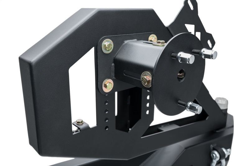 Rugged Ridge 07-18 Jeep Wrangler (JK/JKU) XOR Rear Bumper w/Swing Out Tire Carrier - Tex. Blk - Black Ops Auto Works