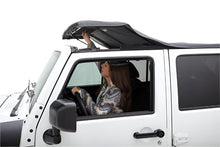 Load image into Gallery viewer, Rugged Ridge 07-18 Jeep Wrangler JKU 4 Dr Black Diamond Stitch Cloth Voyager Top - Black Ops Auto Works
