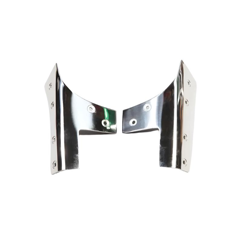 Rugged Ridge 07-18 Jeep Wrangler Stainless Steel Windshield Hinges - Black Ops Auto Works
