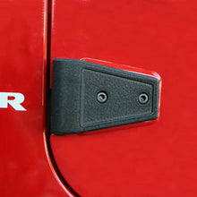 Load image into Gallery viewer, Rugged Ridge 07-18 Jeep Wrangler Textured Black Door Hinge Cover Kit - Black Ops Auto Works
