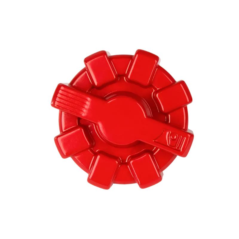 Rugged Ridge 07-20 Jeep Wrangler JK/JL / 2020 Gladiator JT Red Aluminum Elite Fuel Cap - Black Ops Auto Works
